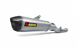 Akrapovic Slip-on Line Titanium met E-keur Kawasaki GTR 1400 2008-2017